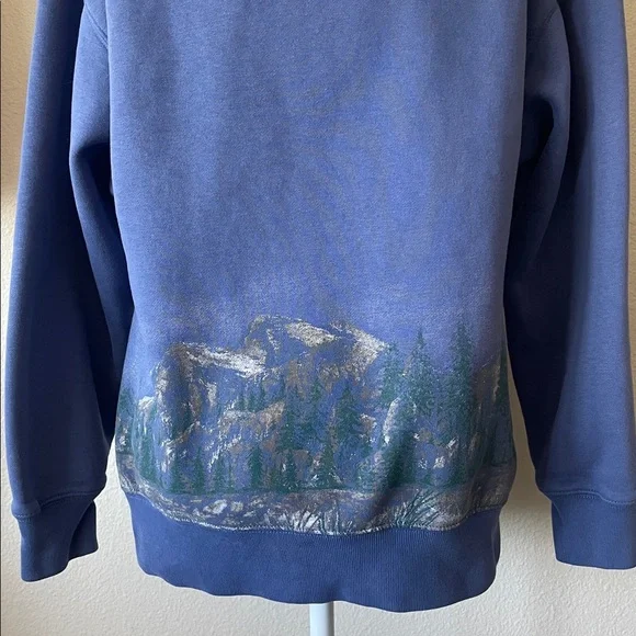 Abercrombie & Fitch Montana Rocky Mountains Graphic Crewneck Sweatshirt Size S - Picture 6 of 9